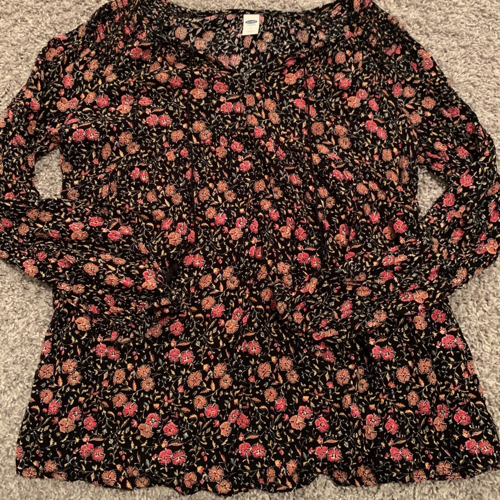 Floral Old Navy Long Sleeve